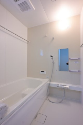 【浴室】 | 太田市浜町1期　ケイアイプランニング　全1棟 | 明るい雰囲気のお風呂は気持ちの良い空間です♪