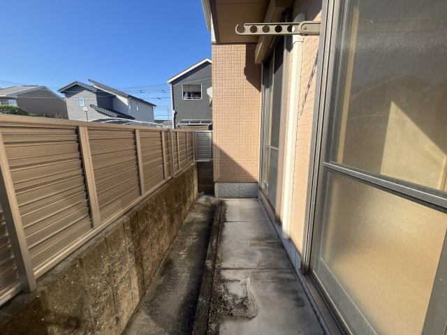 Casa bella NozatoＣ棟のバルコニー