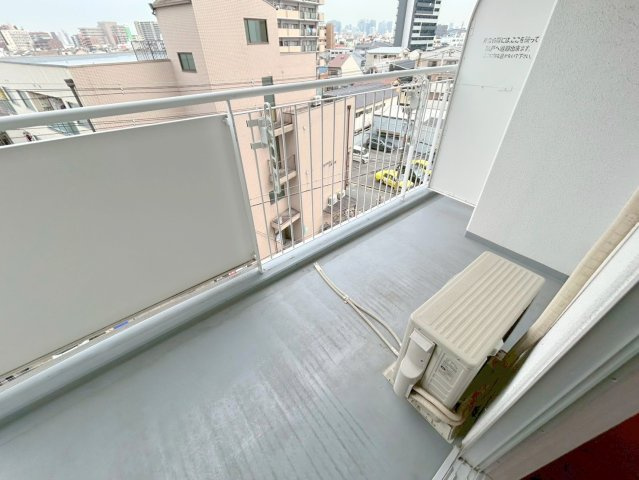 テレーズ神崎川のバルコニー