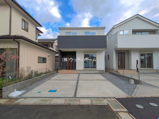 越谷市登戸町2期　新築一戸建て　1号棟の外観