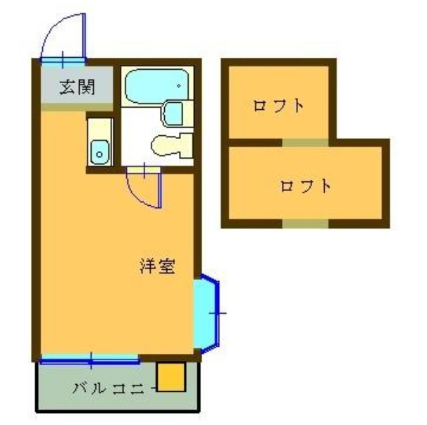 ダイアパレス101の間取り|間取り
