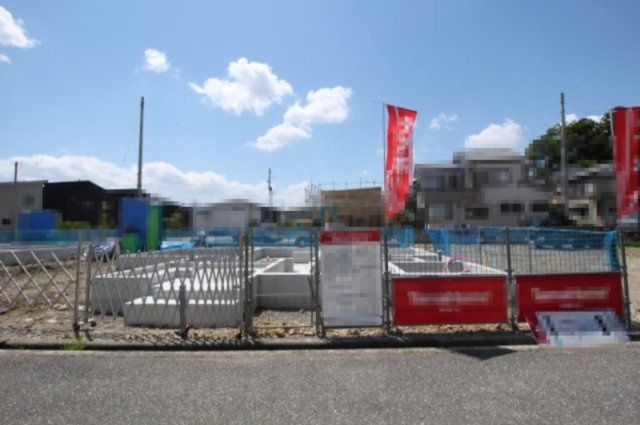 鴨部Ⅳ　新築戸建　1号棟　（全2区画）の外観|建築中