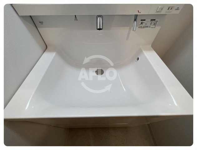 Fujiman南森町　堀川小学校区の洗面所|Fujiman南森町　洗面台