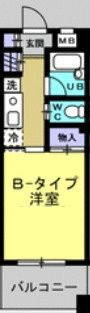 Maison　de　Haneda　の間取り|間取りです。