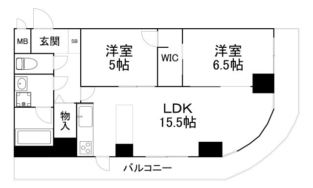 【間取り】 | インプルーブ天六
