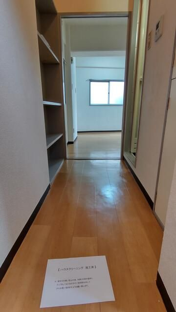 宝マンション常盤台の玄関