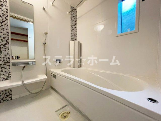 庄内幸町2 中古戸建の浴室|きれいなお風呂です