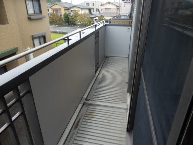 シャーメゾン高岡西Aのバルコニー