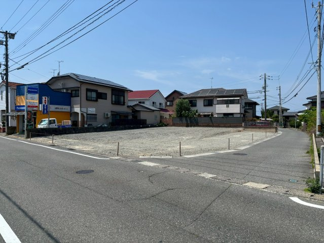 下関市富任町４丁目の売地の前面道路含む現地写真|前面道路　幅員/東4m・南7.5m