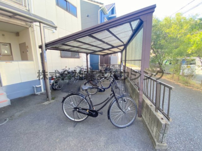 【その他共用部分】 | 　メゾン深野 | 駐輪場です