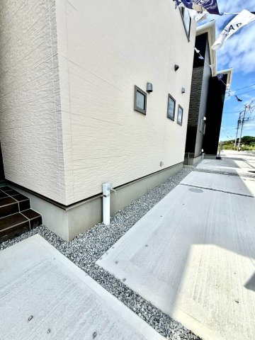 リーブルガーデンうるま市前原・１号棟のその他|外水栓付きで洗車もガーデニングも快適