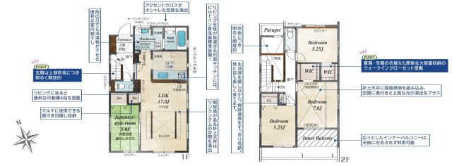 【間取り】 | 4LDKはリビングダイニングキッチンと4つの居室がある間取りで、大家族や二世帯住宅に最適。広々としたリビングで家族団らんを楽しみ、個室でプライベートな時間も確保でき、快適な生活を送ることができますよ。