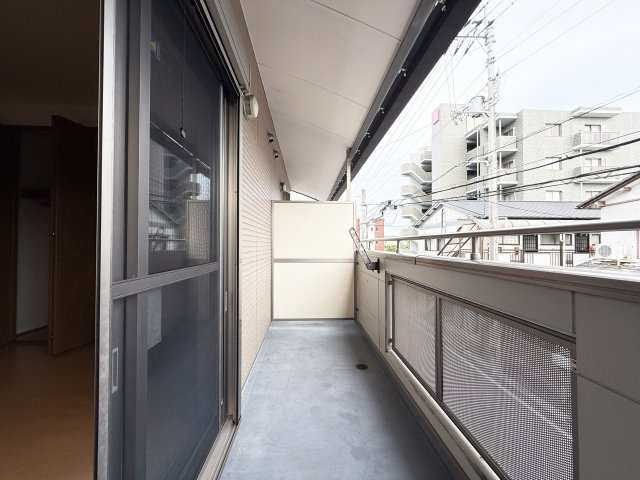 さんさんハウスのバルコニー