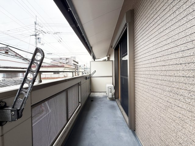 さんさんハウスのバルコニー