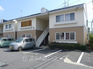 タカセコーポ　Ｃ棟の外観|玄関側の外観です！
