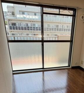ハイム川口のバルコニー