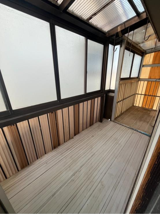 幸町一丁目戸建のバルコニー
