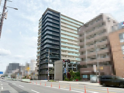 【外観】 | ワコーレ西田辺リーブス | 駐車場空有：月額１３，０００円～１６，０００円（空き状況については随時管理事務所でご確認が必要です）。