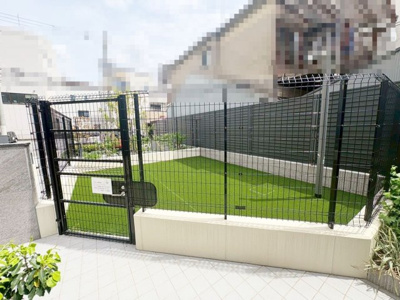 【設備】 | ワコーレ西田辺リーブス | ドックランスペース完備！愛犬を遊ばしてあげれますよ。