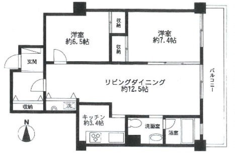 赤坂パレスマンションの間取り
