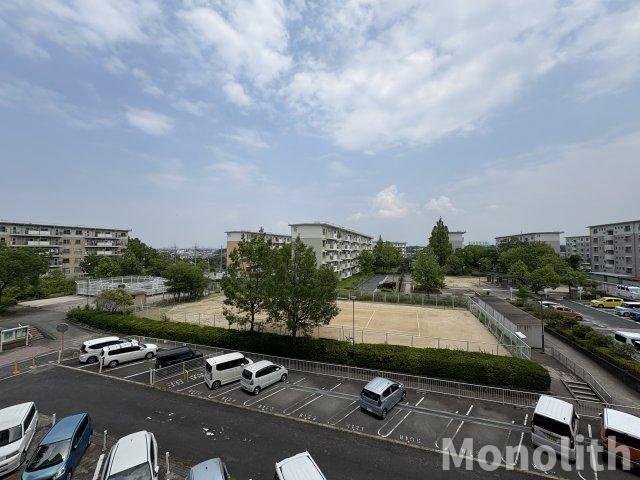 鶴山台2号棟の展望