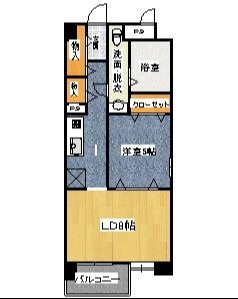 プリマベーラ姪浜の間取り
