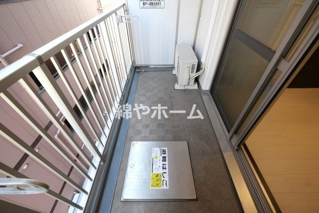 グランパシフィック北巽のバルコニー|バルコニーがあります