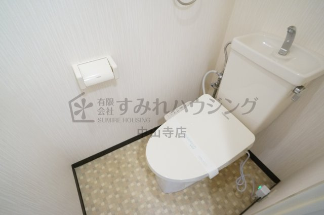 マンショングレースのトイレ|参考、同建物・同間取りの号室