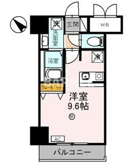 ONLYONE小花Ⅱの間取り