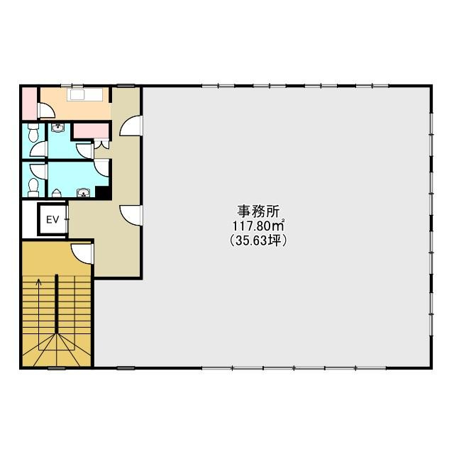 岡田ビルの間取り