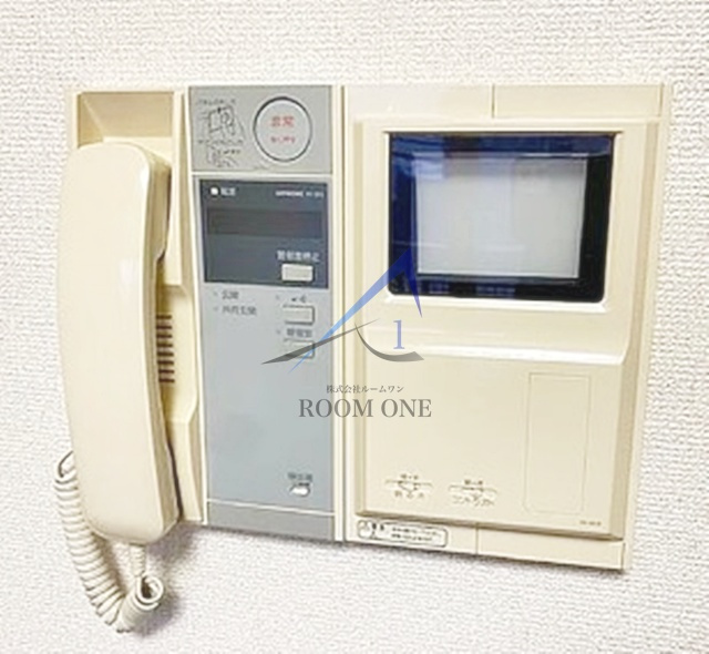 パークサイド木場のセキュリティ|モニター付きインターホンです。