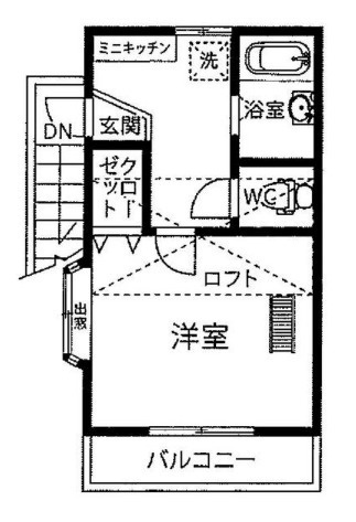 クレセントハイツヨシダの間取り