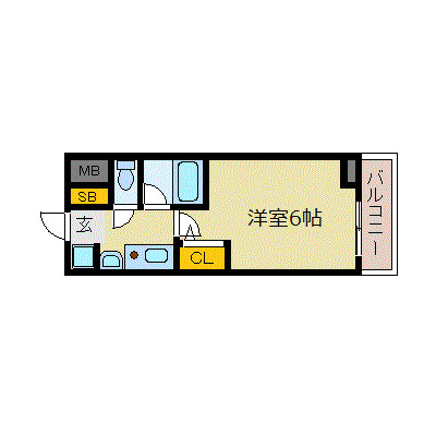 【間取り】 | エスリード同心第3