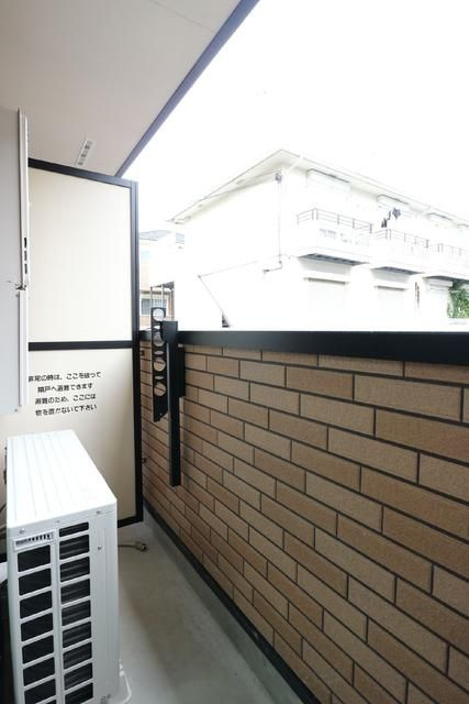 センターバレー西小山のバルコニー