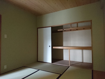 【居間・リビング】 | カーム淀川 | 畳のお部屋です