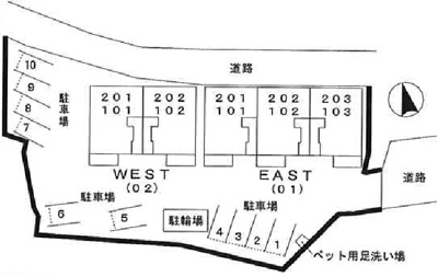 【区画図】 | ピングーWEST | ☆神戸市垂水区　ピングーWEST☆