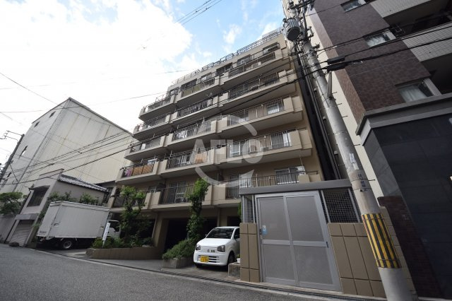 テベルデ肥後橋　西船場小学校の外観|モンテベルデ肥後橋　外観