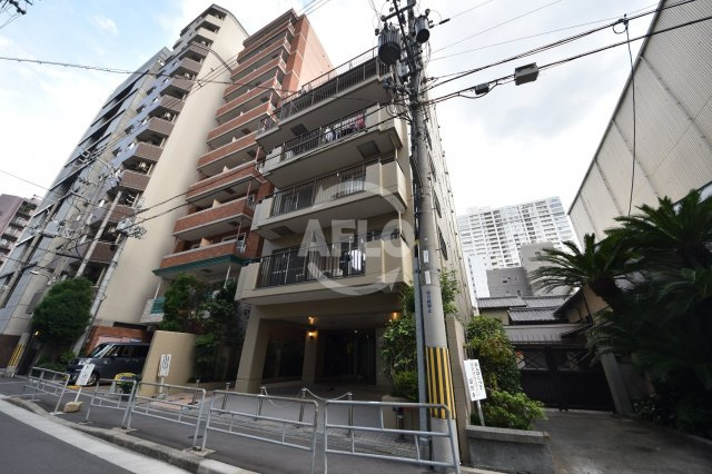 テベルデ肥後橋　西船場小学校の外観|モンテベルデ肥後橋　外観