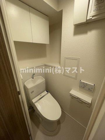 大阪市北区同心２丁目の賃貸マンションのトイレ|他号室参考写真