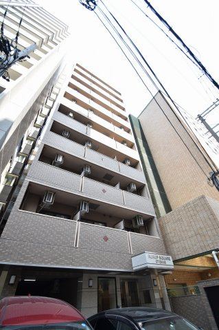 大阪市中央区内淡路町１丁目の賃貸マンションの外観