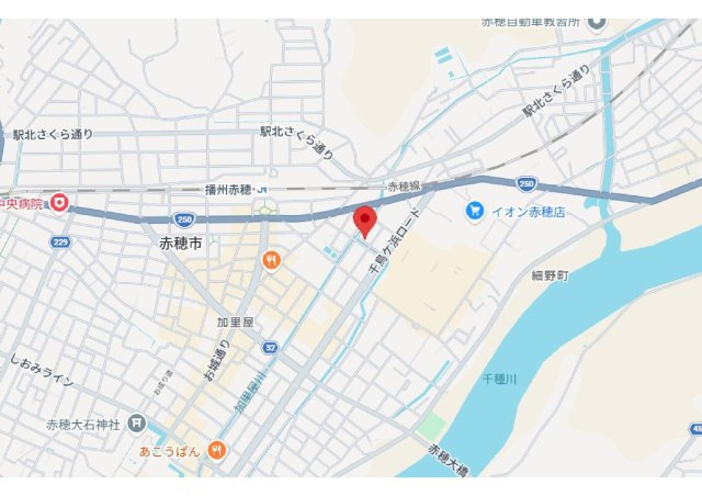 【地図】 | 赤穂市加里屋中洲　中古戸建