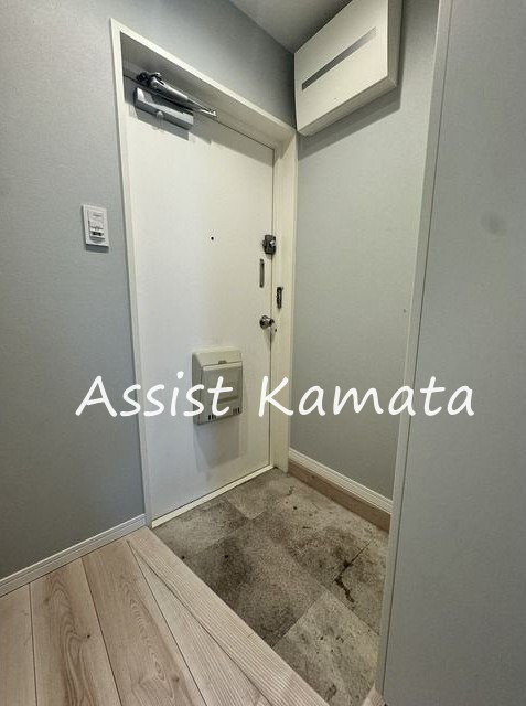 ライオンズマンション山王の玄関
