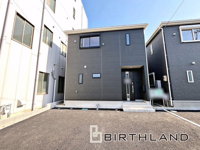 新築戸建・新築建売　福島市松木町第1　福島第二小・福島第二中の外観|【3号棟】完成済みなのでいつでもご内覧可能です♪お気軽にお問い合わせください！