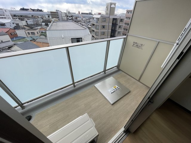 ヴィオラ西宮のバルコニー