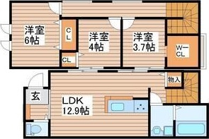 東中田二丁目貸家Ⅱ号棟