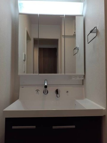 エクセルアヴェニューの洗面所|忙しい朝には欠かせない洗面所です