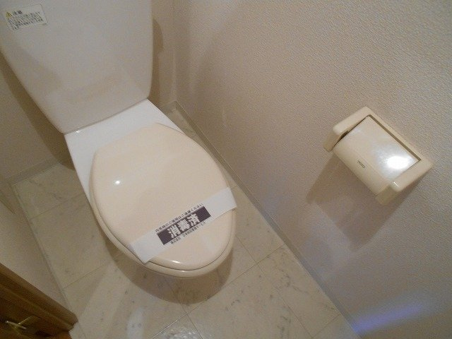 スカイコート原宿のトイレ|ゆったりとした空間のトイレです