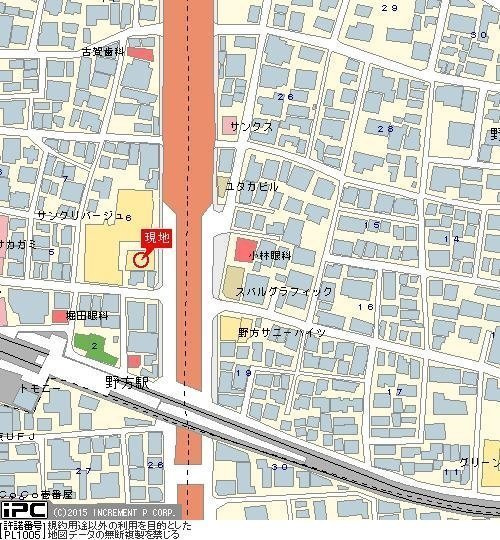 ダイホープラザ野方の地図