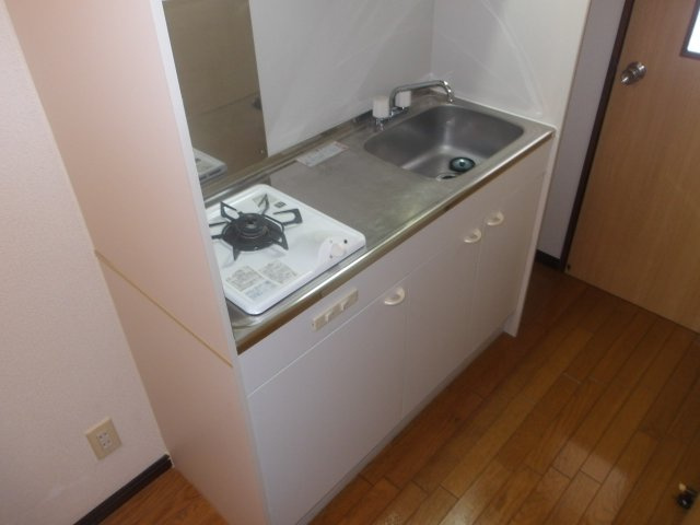杉並区本天沼１丁目のアパートのキッチン|キッチンでお料理をお楽しみください