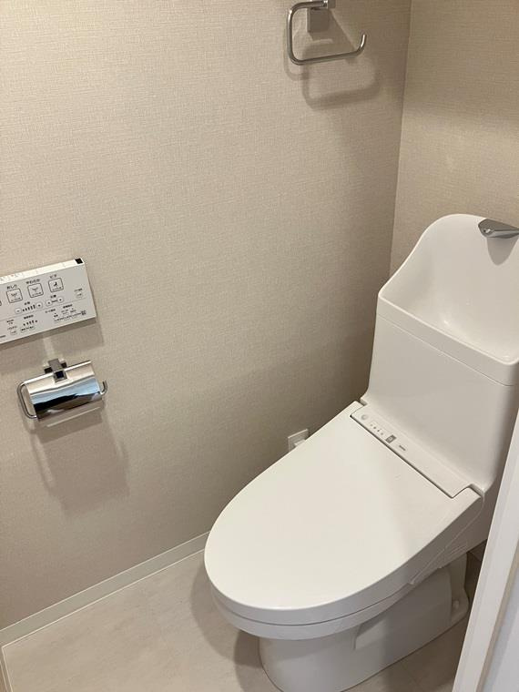 オーク荻窪マンションのトイレ|コンパクトで使いやすいトイレです